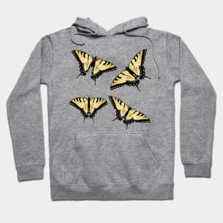 Yellow tiger swallowtail Hoodie